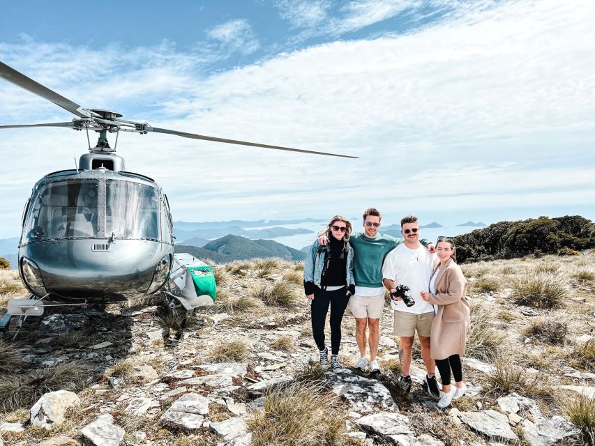 From Nelson: Marlborough Sounds Scenic Helicopter Flight - Key Points