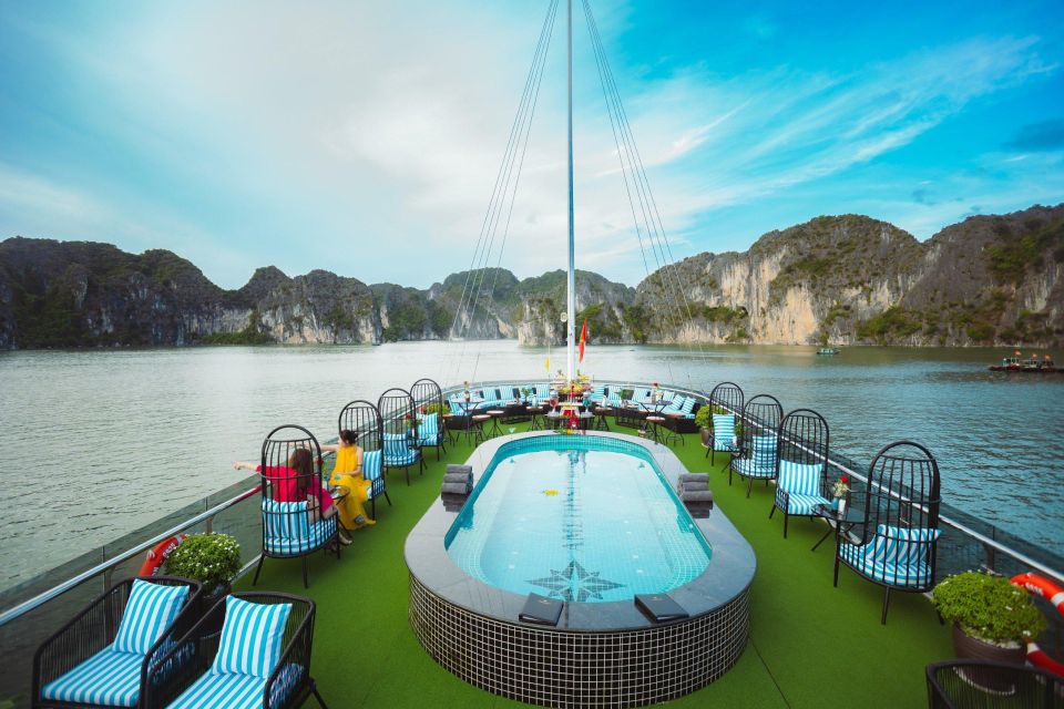 From Ninh Binh: Ha Long Bay Luxury Day Cruise Drop Ha Noi - Key Points