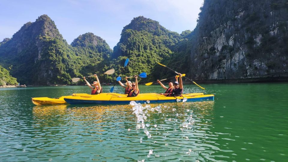 from ninh binh lan ha bay cat ba island kayakingsnorkling From Ninh Binh Lan Ha Bay, Cat Ba Island: Kayaking,Snorkling
