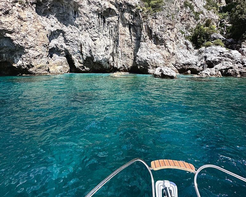 From Positano/Praiano: Amalfi Coast & Caves Speedboat Tour - Key Points