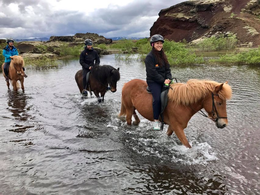 from reykjavik small group horse riding tour with pickup From Reykjavik: Small-Group Horse Riding Tour With Pickup