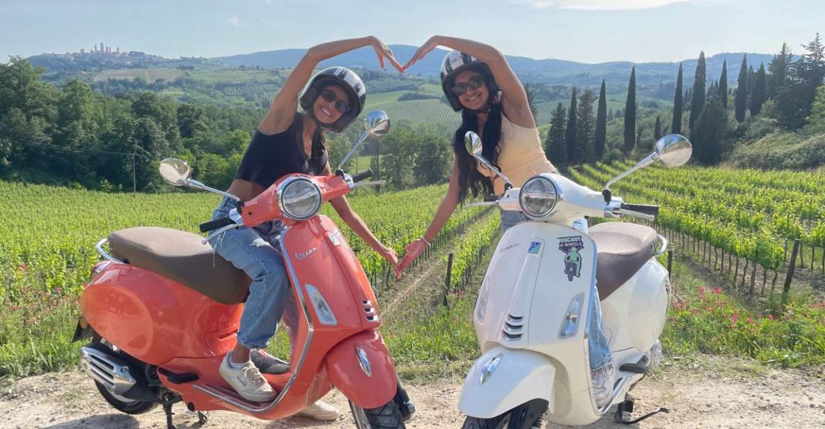 From San Gimignano: Chianti Half-Day Vespa Tour With Lunch - Key Points