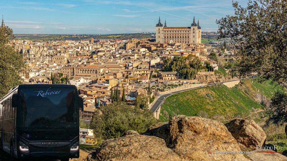 From Toledo: Puy Du Fou Round-Trip Transfer - Key Points