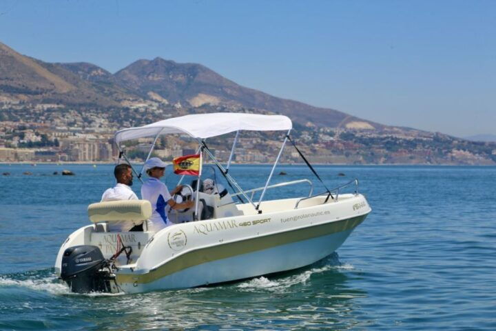 Fuengirola: 1- to 4-Hour Boat Rental - No License Needed - Key Points