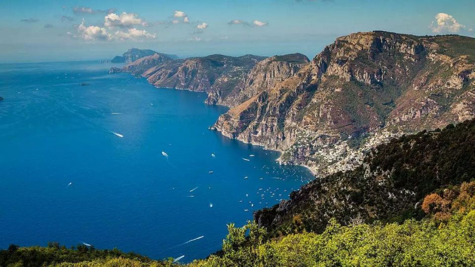 Full Day Private Boat Tour of Amalfi Coast From Sorrento - Key Points