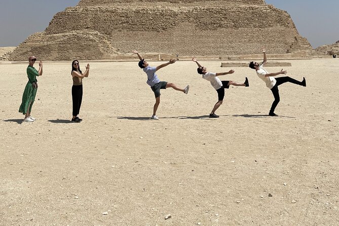 Full Day Tour Pyramids of Giza, Sakkara and Memphis From Cairo - Key Points
