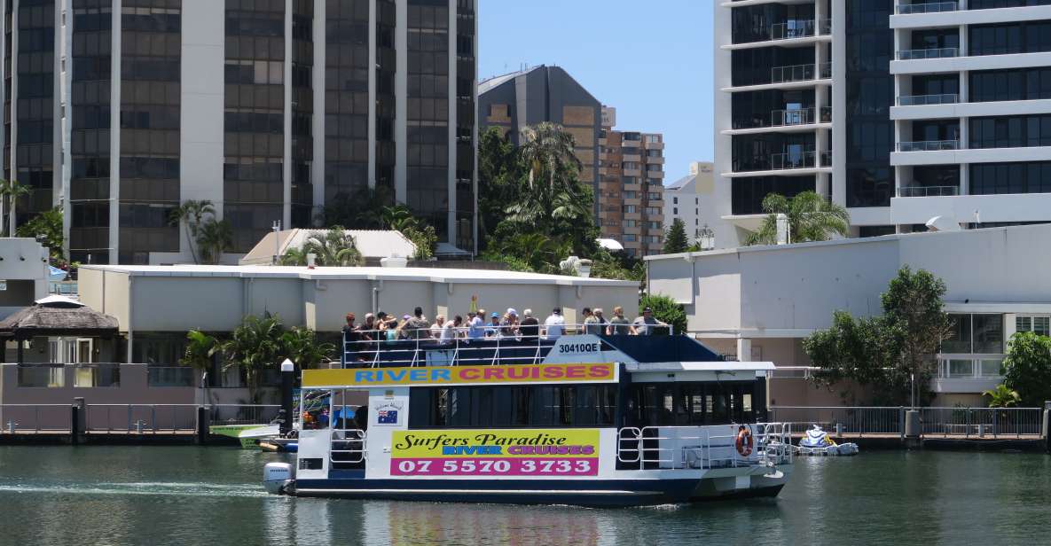 Gold Coast Morning Tea Cruise From Surfers Paradise - Key Points