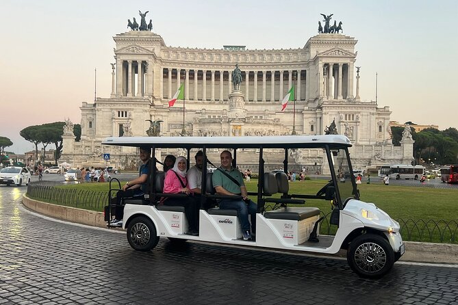 Golf Cart Highlights Tour In Rome - Key Points
