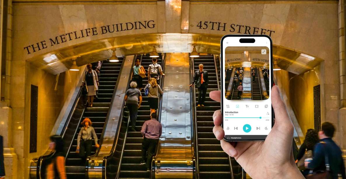 Grand Central Terminal: Walking In-App Audio Tour (ENG) - Key Points