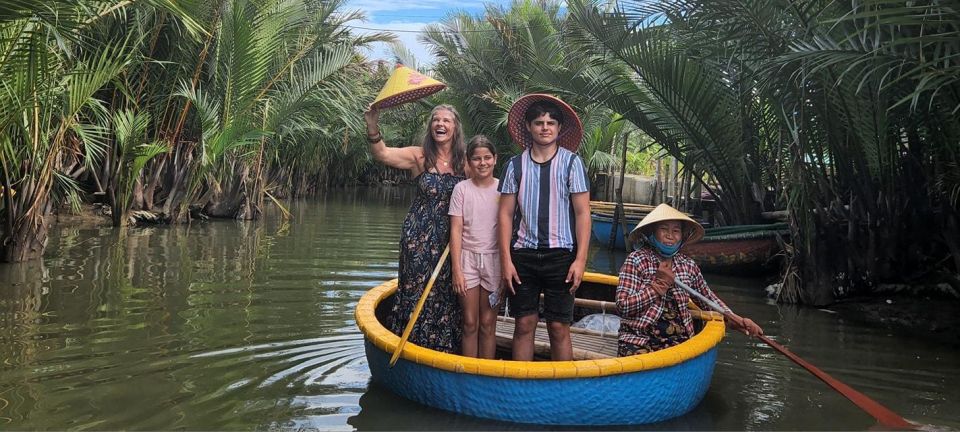 guided tour to coconut jungle basket boat ride hoi an city Guided Tour to Coconut Jungle-Basket Boat Ride & Hoi An City