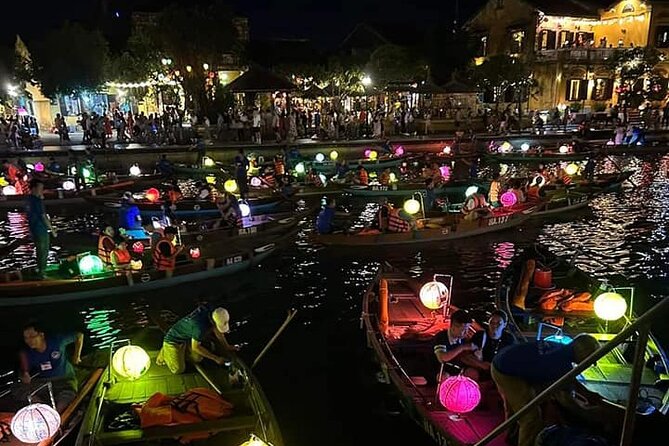 Guided Tour to Marble Mountain& HoiAn City-BoatRide-Night Market - Key Points