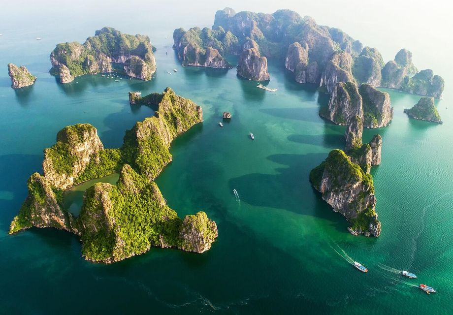 Ha Long Bay Luxury Day Cruise,Buffet Lunch, Titop,Cave,Kayak - Key Points