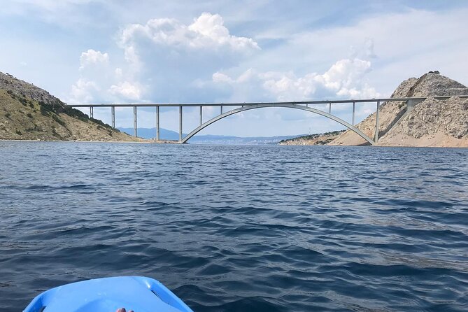 half day kayaking experience under krk bridge in omisalj Half-Day Kayaking Experience Under Krk Bridge in OmišAlj