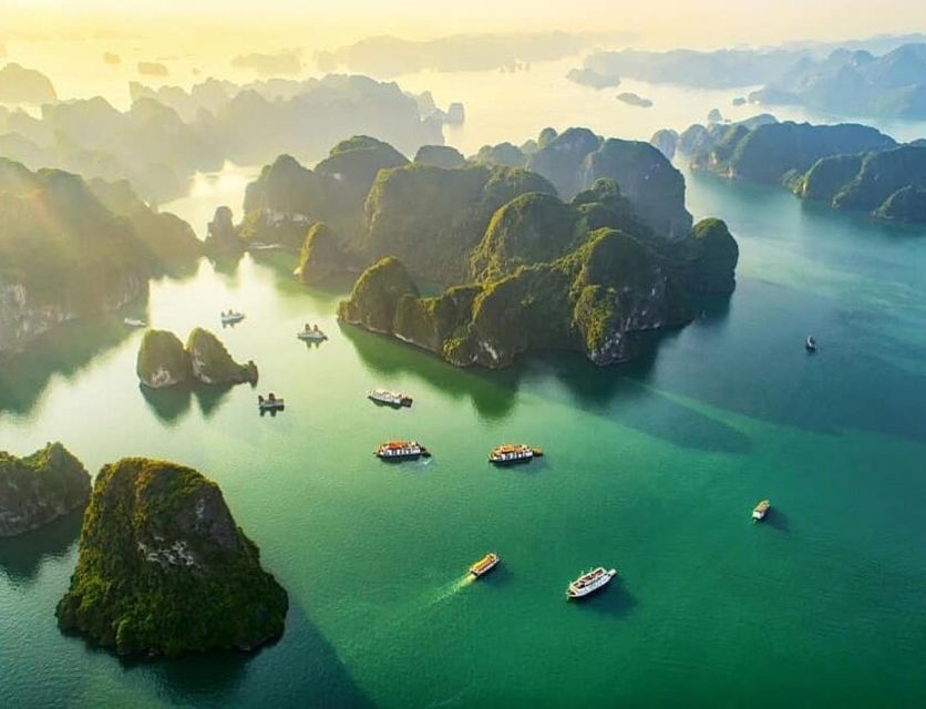 Halong: 1 Day Luxury Cruise, Caves, Kayaking, Buffet Lunch - Key Points
