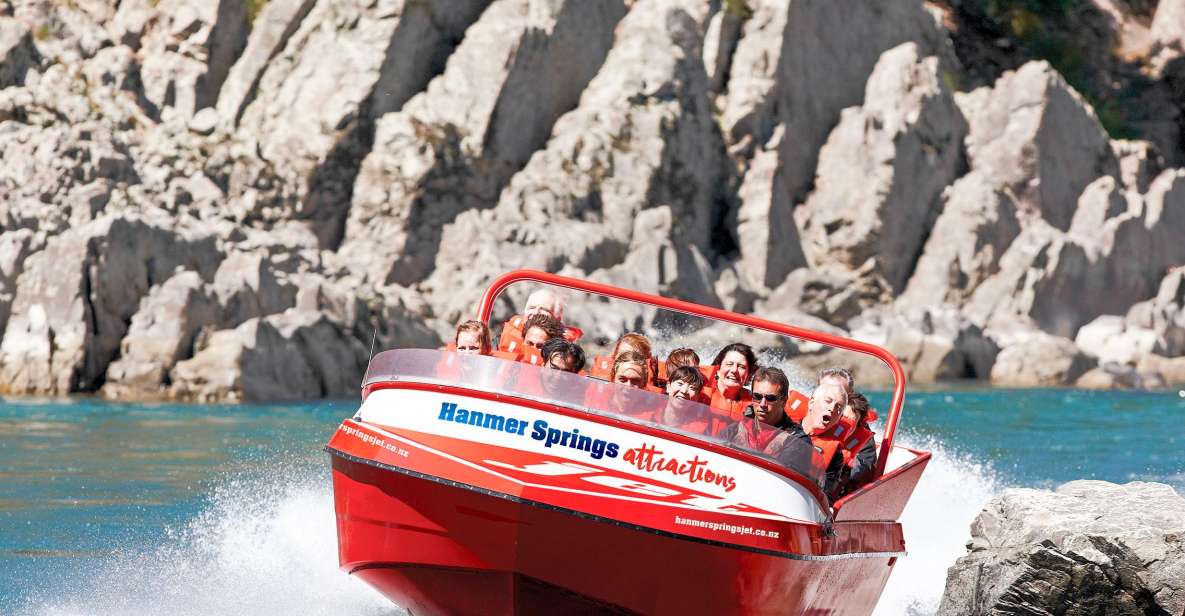 Hanmer Springs: Jet Boat and Bungy Jump Combo - Key Points