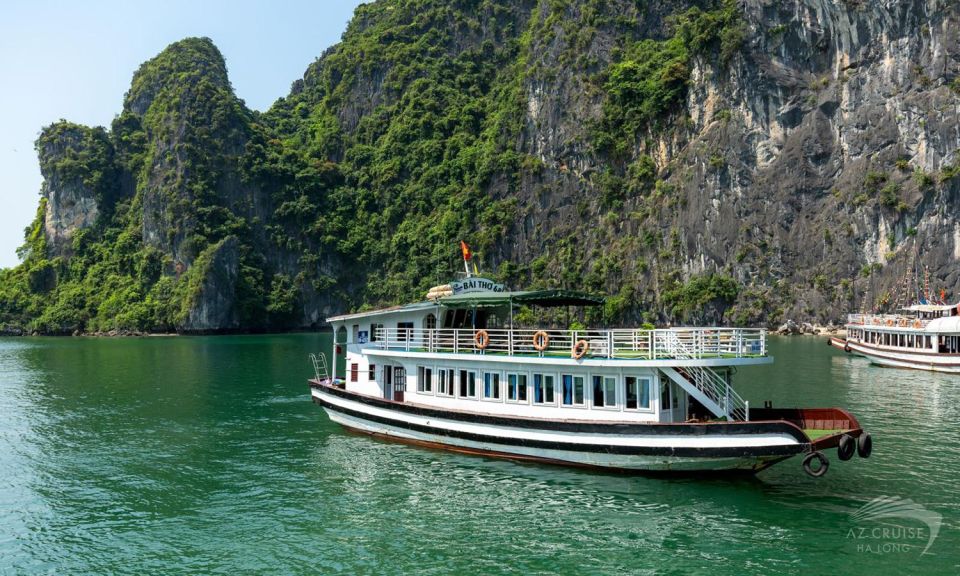 hanoi halong bay day trip with lunch and highway transfers Hanoi: Halong Bay Day Trip With Lunch and Highway Transfers