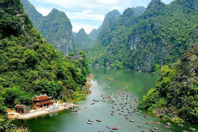 Hanoi to Hoa Lu, Trang An & Mua Cave Via Boat & Bike - Key Points