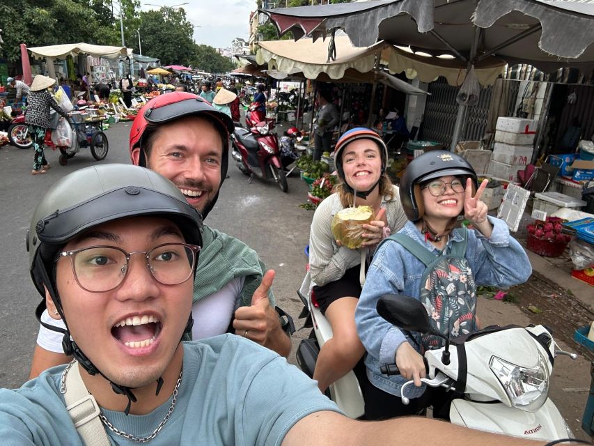 HCM City: Sightseeing Tour With Coffee and Fruit by Scooter - Key Points