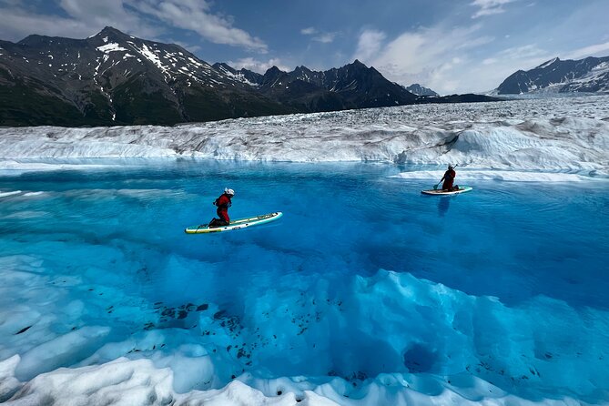 Helicopter and Glacier Paddle Boarding -PRIVATE - Key Points