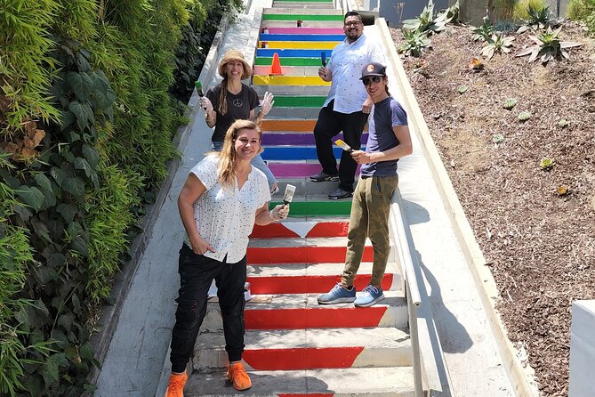 Hike the Secret Painted Stairs and Visit a Local Bakery - Key Points