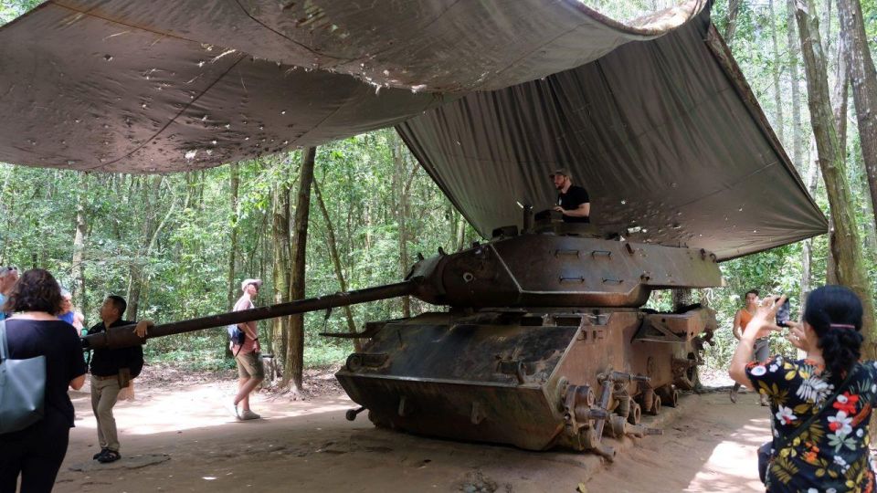 ho chi minh cu chi tunnels small group Ho Chi Minh: Cu Chi Tunnels Small Group