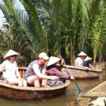 hoi an bamboo basket boat ride in water coconut forest Hoi An Bamboo Basket Boat Ride in Water Coconut Forest