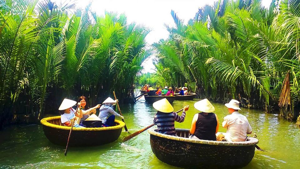 Hoi An Basket Boat Ride in Water Coconut Forest - Key Points