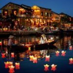 hoi an city street foods boat ride drop flower lantern Hoi An City & Street Foods -Boat Ride - Drop Flower Lantern