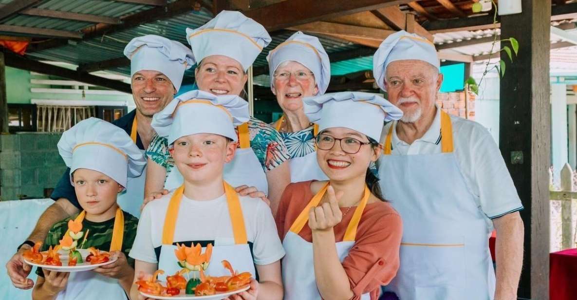 Hoi An: Market Tour -Bay Mau Cooking Class -Basket Boat Ride - Key Points