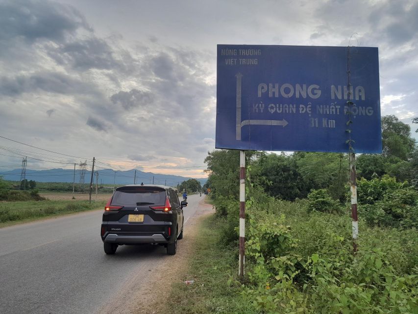 Hoi an to Phong Nha by Private Car With Proffesional Driver - Key Points