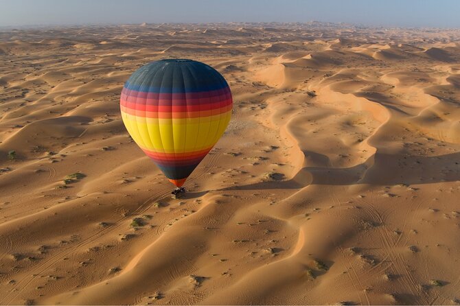 hot air balloon ride in dubai with breakfast and transfers Hot Air Balloon Ride in Dubai With Breakfast and Transfers