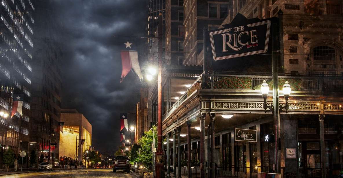 Houston: Ghosts and Hauntings Walking Tour - Key Points