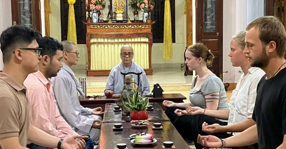 Hue Retreat: Tea and Meditation With Vegetarian Meal - Key Points