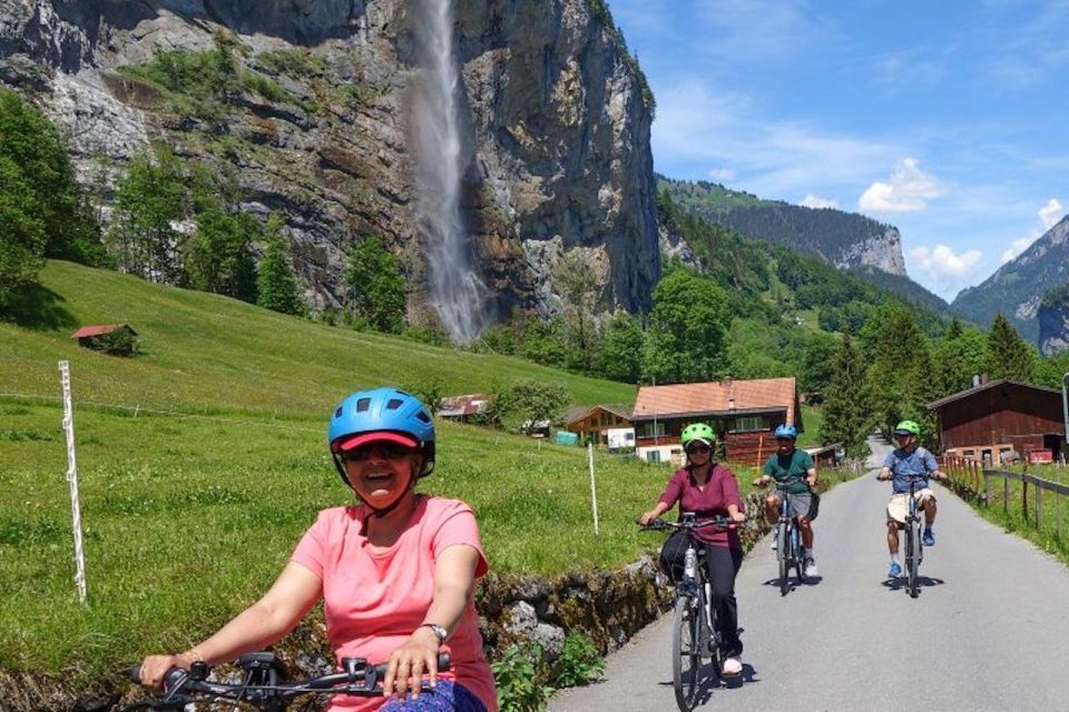 Interlaken: 72 Waterfalls Valley & Lauterbrunnen E-Bike Tour - Tour Details