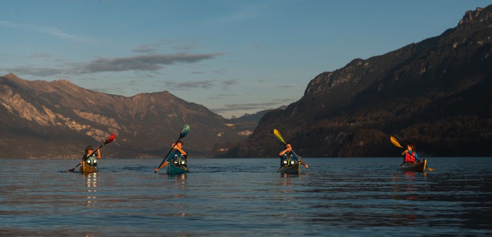 Interlaken: Kayak Tour of the Turquoise Lake Brienz - Key Points