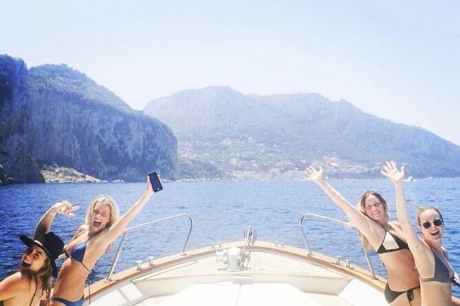 Island of Capri by Boat Stunning Landscapes, Swim and Relax - Key Points