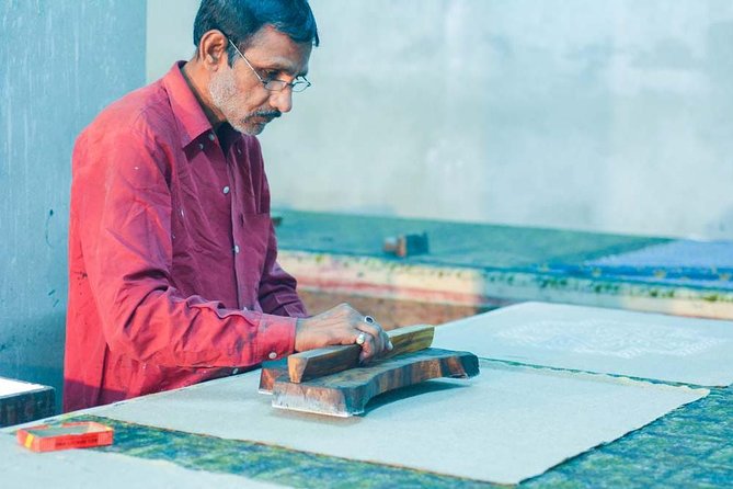 Jaipur Small-Group Sanganeri Block Printing Class - Key Points