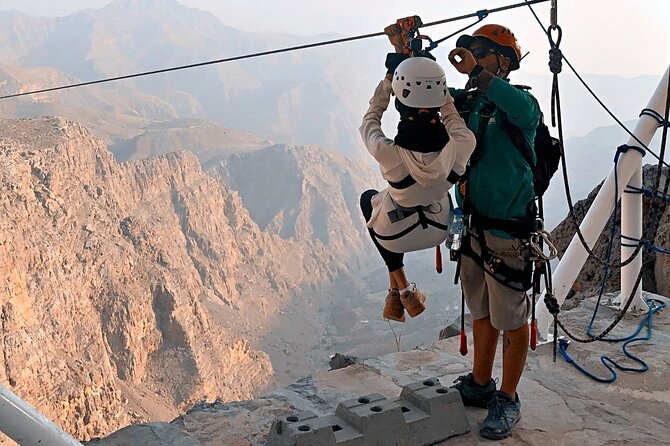 Jebel Jais Sky Tour – World's Longest Zipline Tour From Dubai - Key Points