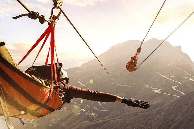 Jebel Jais Zipline Activity From Dubai - Key Points