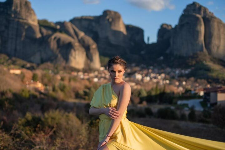 Kalabaka: Meteora Flying Dress Photoshoot - Location and Provider