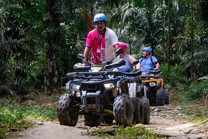 Khao Lak ATV Quad Bike With Waterfall and Lunch - Key Points