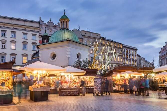 Krakow Old Town Christmas Market Evening Walking Tour - Key Points