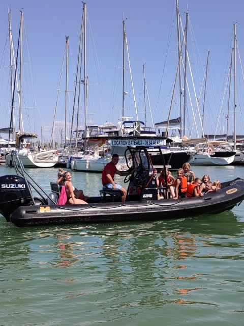 la rochelle privatization of semi rigid boat with skipper La Rochelle: Privatization of Semi-Rigid Boat With Skipper