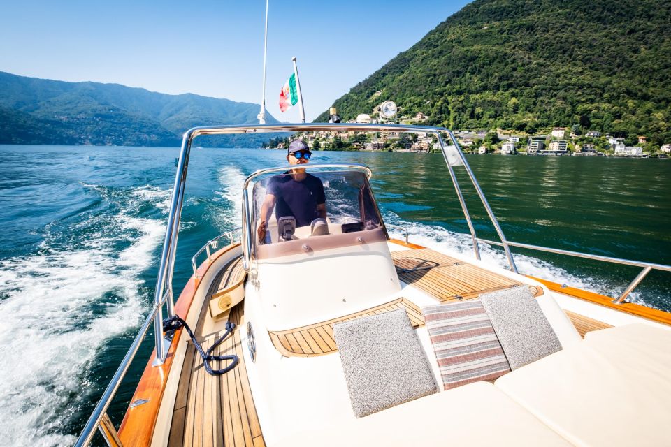 Lake Como: Villas & Gardens SpeedBoat Private Tour - Key Points