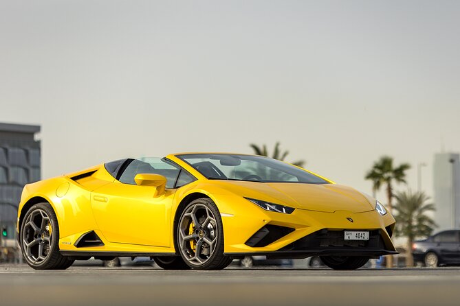 Lamborghini 1 Hour Experience , One Day Rental Self Drive or With Chauffeur - Key Points