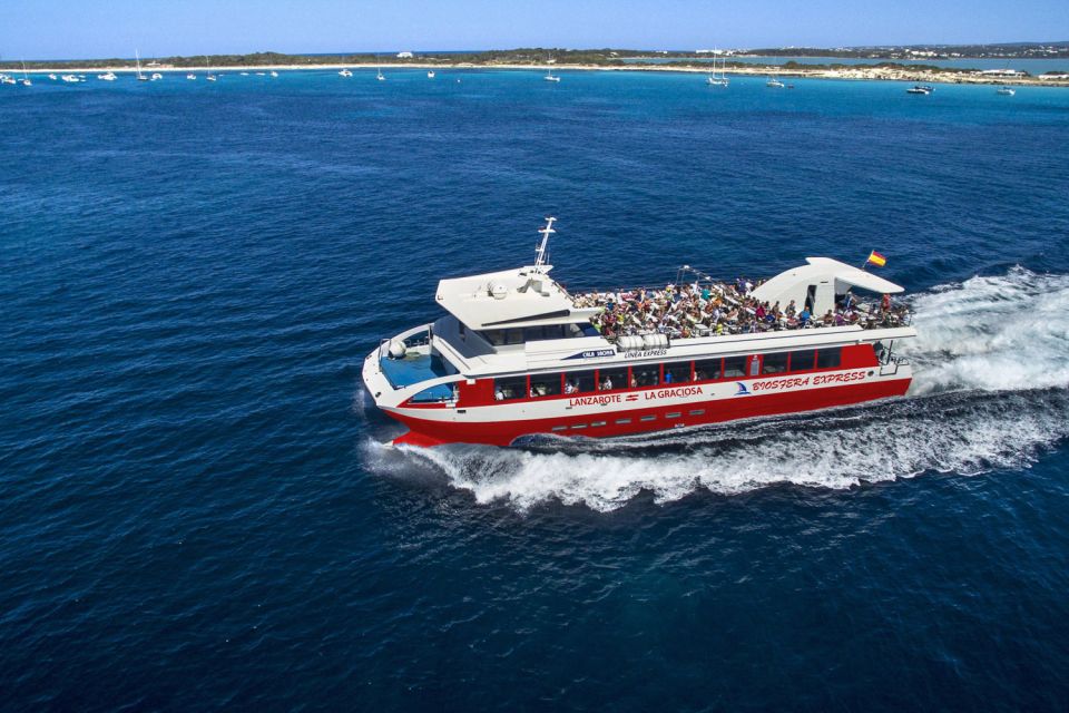 Lanzarote: Roundtrip Ferry Transfer to La Graciosa - Key Points