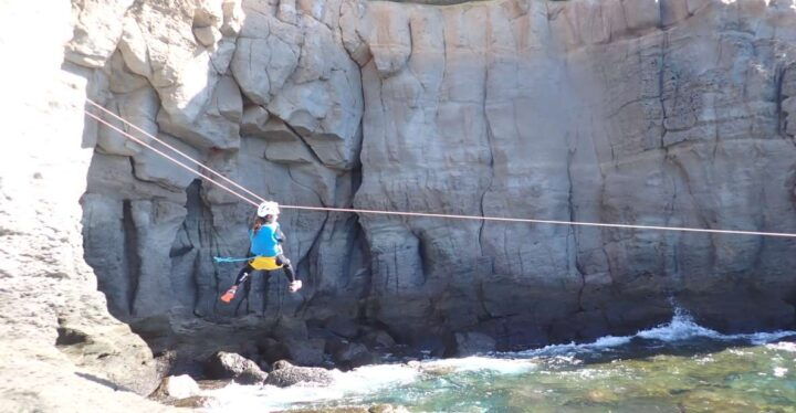 las palmas coastering via ferrata water jumping snorkeling Las Palmas: Coastering/Via Ferrata, Water Jumping & Snorkeling