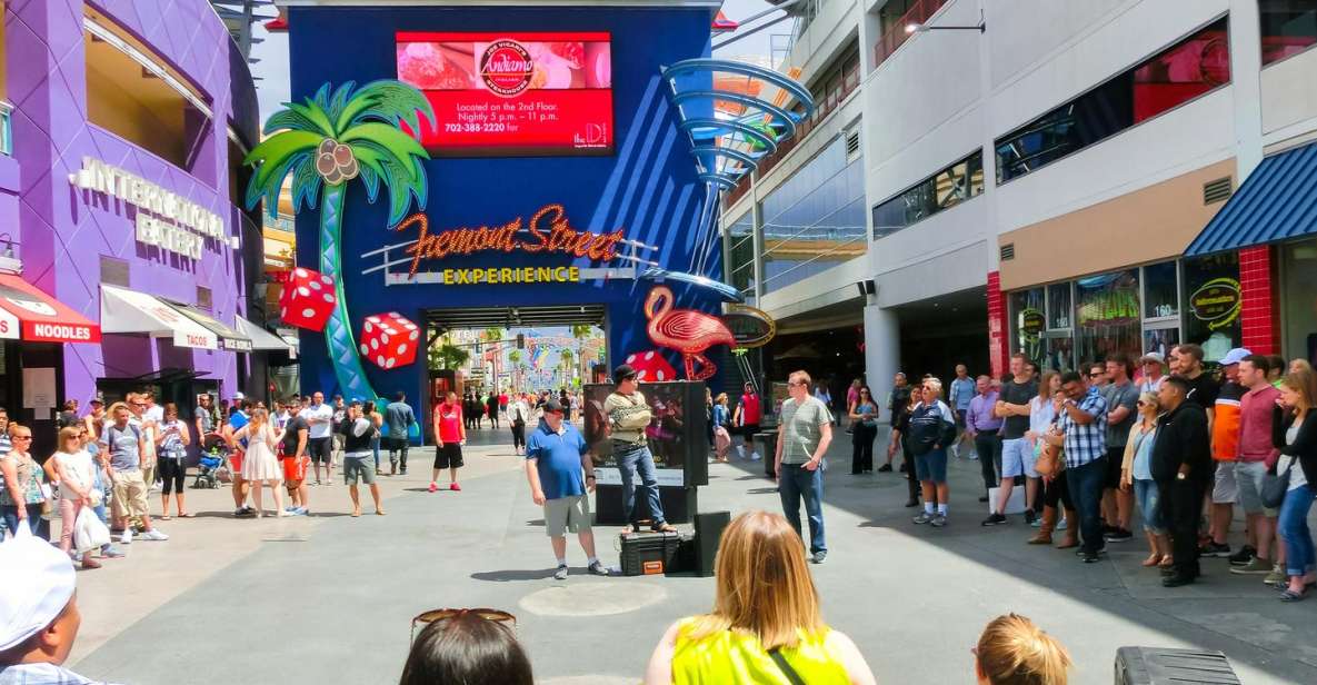 Las Vegas Fremont Street Walking Tour - Key Points