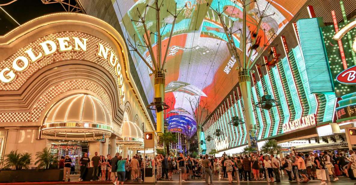 Las Vegas: Fremont Street Walking Tour by Night - Key Points