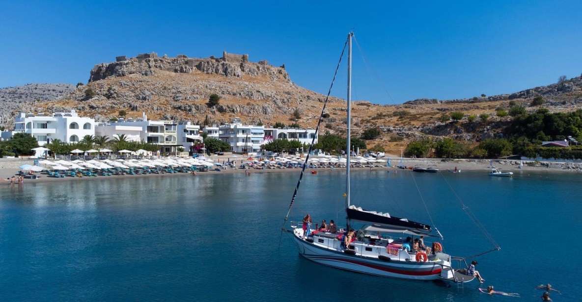 Lindos: Sailboat Cruise With Prosecco and More - Location and Provider Details